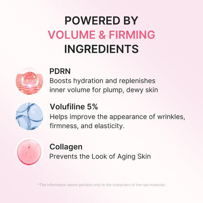 PDRN Collagen Gua Sha Neck Cream – 5% Volufiline Firming Massage Cream